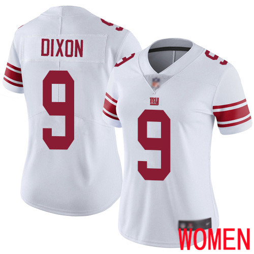 Women New York Giants #9 Riley Dixon White Vapor Untouchable Limited Player Football NFL Jersey